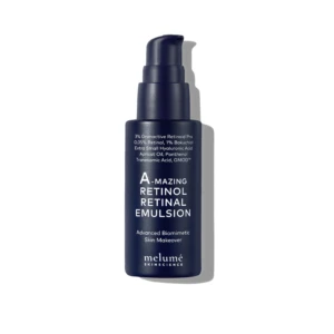 Нічна мікроемульсія з ретиноїдом і ретиналем A-mazing Retinol Retinal Emulsion Melumé
