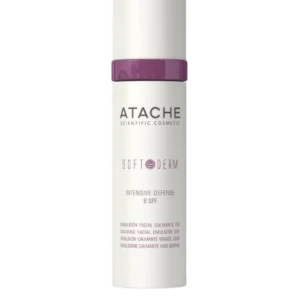 Заспокійливий зволожуючий денний крем для чутливої шкіри SPF 8 Soft Derm Intensive Defense SPF 8 ATACHE 50 мл