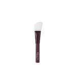 Burgundy lipstick tube with a white cap standing upright on a white background.