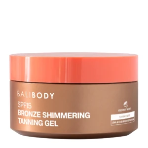 Гель для засмаги з шиммером SPF 15 Shimmering Tanning Gel SPF 15 Bali Body 150 мл