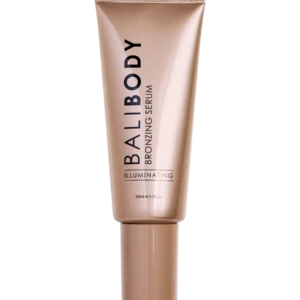 Tube of Balbody Bronzing Serum — Illuminating, in rose-gold packaging, standing upright