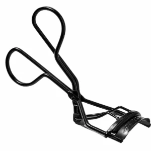 Winged corkscrew for opening wine bottles, black metal with dual levers and a handle grip