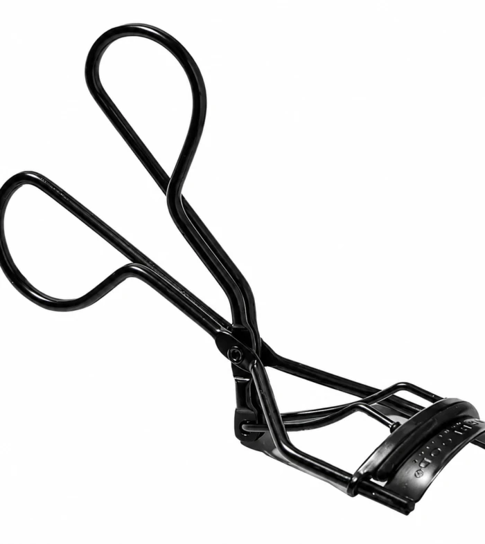 Winged corkscrew for opening wine bottles, black metal with dual levers and a handle grip