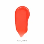 Bright red guava slice illustration on white background, labeled Guava_15086-2