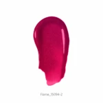 Magenta paint swatch in an elongated teardrop shape on a white background, labeled Flame_15094-2