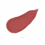 Lipstick swatch in a pink-nude shade on a white background, labeled 'Secret'.