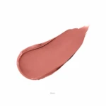 Mauve lipstick swatch brushed in a curved stroke on a white background, labeled 'Muse' beneath