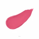 Pink lipstick smear on white background, labeled 'Envy' to show the color swatch.