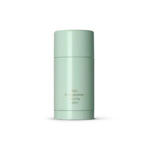 Mint green cylindrical deodorant container labeled Neroli Natural Deodorant, Corpus, 2.6 oz (75 g).