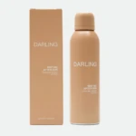 Box and beige bottle labeled 'DARLING' for Mist-Me After-Sun Cooling Spray Lotion, 150 ml