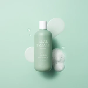 Заспокійливий шампунь з олією таману Real Tamanu Oil Soothing Scalp Shampoo Rated Green