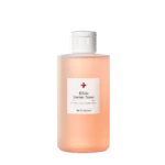 Pink bottle of Bifida Barrier Toner with a white cap and label readout, for sensitive skin.