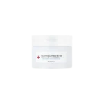 Product box for Cicaming Centeca B5 Pad, white packaging with red cross logo and blue tagline 'For Sensitive Skin | Calming Care'.