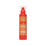 BaliBODY SPF 50 sunscreen bottle with red pump, showing the Sheer Glow formula.
