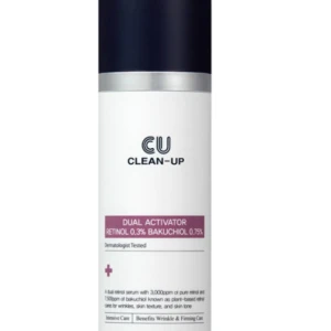 Сироватка з ретинолом 0,3% та бакучіолом 0,75% Clean-Up Dual Activator Retinol 0.3% Bakuchiol 0.75% Cuskin 30 мл